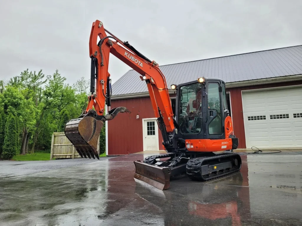 2020 Kubota KX040-4 Mini Excavator